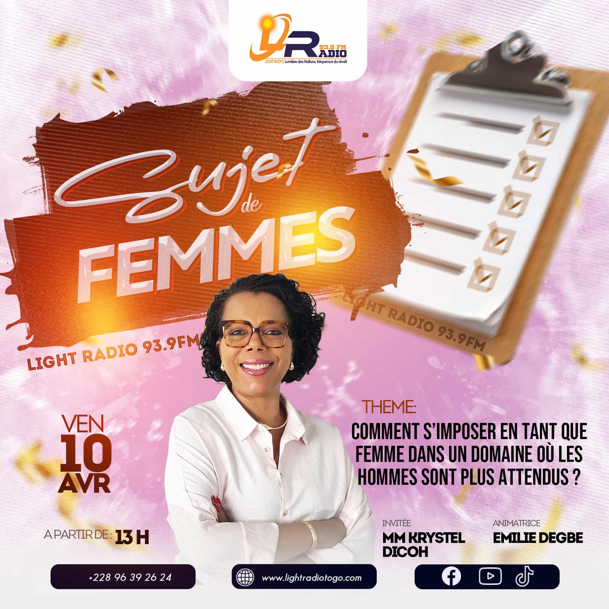 Sujet de Femmes - Light Radio 93.9 FM